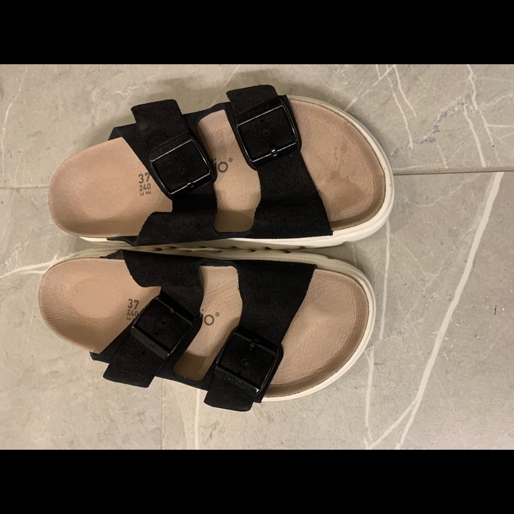 Papillio by Birkenstock platforms!